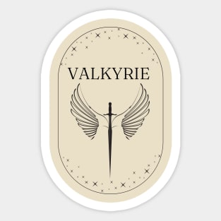 Valkyrie Sticker